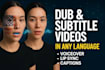 provide video translation,dubbing, voice cloning and subtitles with pro lip sync