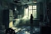 do sci fi horror and fantasy scene concept art illustrations