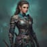 make magical fantasy game character drawings or scenes