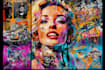 create graffiti pop art canvas designs and murals