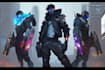 design cyberpunk and fantasy character splash art