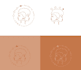 design an elegant, luxury cosmetics and beauty logo
