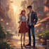 draw your couple character with anime style