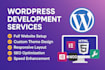 be your wordpress developer for your wordpress site