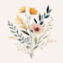 design feminine botanical boho logo