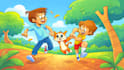 draw playful childrens book illustration and cover