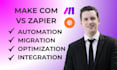make com zapier migration made make automation optimization