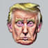 create you political funny cartoon portrait