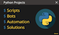 make your python projects, scripts, bots