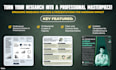 design medical research posters and presentations