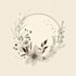 create botanical boho logo designs
