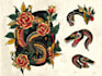 create any design in flash traditional tattoo style