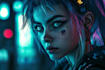create fantasy, sci fi, character with hyperrealistic style