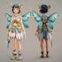 create game character art in unique style