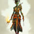do dnd character and game character art