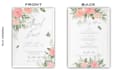 design VIP invitation with envelope