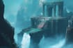 draw environment concept art, fantasy worlds