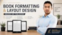 do interior book formatting layout design, proofread self help format journal