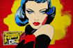 draw a retro pop art roy lichtenstein style