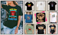 do typography t shirts,  retro vintage, graffiti, gym t shirts, and any design