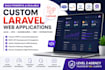 build custom laravel PHP web apps, apis, dashboards and saas platforms