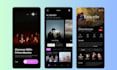 develop music streaming app, podcast app, video streaming app, educational app