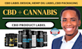 cbd label design hemp oil label bottle label cbd packaging