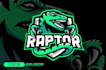 make allosaurus dinosaur mascot logo