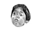 draw your face into digitasl sketch painting