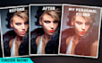 make photoshop retouching of 5 pictures