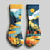 draw sublimation all type of unique socks design and pattern