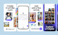 design app screenshots for app store or play store