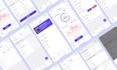 design mobile app UI UX in figma for ios and android