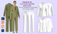 create photorealistic 3d fashion apparel clo3d garments and game ready assets