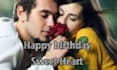 create baby birthday video with pics