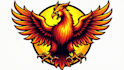 do eye catching phoenix, bird mascot logo 1 day