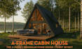 create 3d design for tiny house or timber a frame cabin