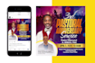 design a professional flyer and church flyer