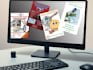 professional design of german print materials