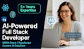 ai full stack developer or ai mern stack developer