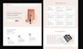 design author website, ebook website, book author website, ebook landing page