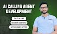 build custom ai calling agent or ai receptionist for your business