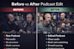 edit your podcast with pro sound and clean cuts