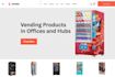 design premium vending machine website vending atm machine vending website