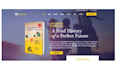 design ecommerce author website design, ebook landing page, ebook shopify store