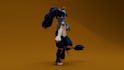 3d vchat avatar furry model vrc character pc quest optimization unity