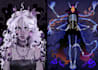 draw character and oc design, concept, dnd art