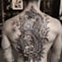 do sleeve tattoo design in geometric style