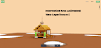 make interactive 3d websites with react three fiber and three js