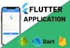 develop mobile application in flutter